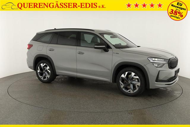 Skoda Kodiaq 2.0 TSI 150 kW 4x4 Sportline DSG Sportline, Pano, AHK, Navi, Matrix, Canton, Side, FS-beheizbar, el. Klappe, Kamera, 19-Zoll, 5 J.-Garantie 
