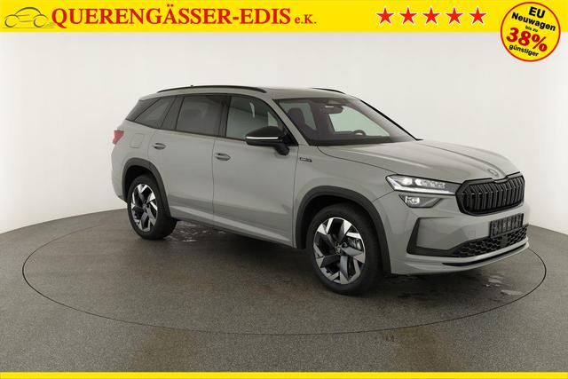 Skoda Kodiaq 2.0 TSI 150 kW 4x4 Sportline DSG Sportline, Pano, AHK, Navi, Matrix, Canton, Side, FS-beheizbar, el. Klappe, Kamera, 19-Zoll, 5 J.-Garantie 