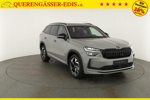 Skoda Kodiaq 2.0 TSI 150 kW 4x4 Sportline DSG Sportline, Pano, AHK, Navi, Matrix, Canton, Side, FS-beheizbar, el. Klappe, Kamera, 19-Zoll, 5 J.-Garantie 