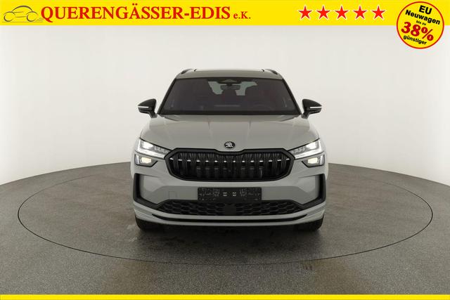 Skoda Kodiaq 2.0 TSI 150 kW 4x4 Sportline DSG Sportline, Pano, AHK, Navi, Matrix, Canton, Side, FS-beheizbar, el. Klappe, Kamera, 19-Zoll, 5 J.-Garantie 