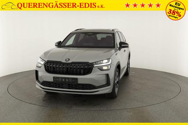 Skoda Kodiaq 2.0 TSI 150 kW 4x4 Sportline DSG Sportline, Pano, AHK, Navi, Matrix, Canton, Side, FS-beheizbar, el. Klappe, Kamera, 19-Zoll, 5 J.-Garantie 
