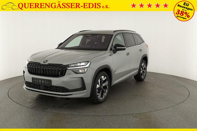 Skoda Kodiaq 2.0 TSI 150 kW 4x4 Sportline DSG Sportline, Pano, AHK, Navi, Matrix, Canton, Side, FS-beheizbar, el. Klappe, Kamera, 19-Zoll, 5 J.-Garantie 