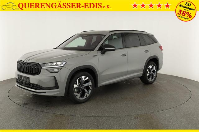 Skoda Kodiaq 2.0 TSI 150 kW 4x4 Sportline DSG Sportline, Pano, AHK, Navi, Matrix, Canton, Side, FS-beheizbar, el. Klappe, Kamera, 19-Zoll, 5 J.-Garantie 