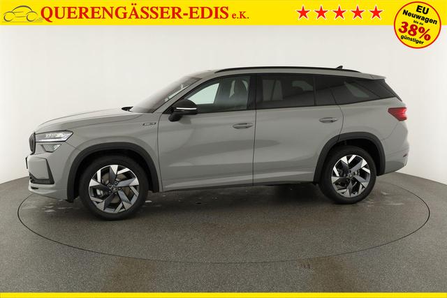 Skoda Kodiaq 2.0 TSI 150 kW 4x4 Sportline DSG Sportline, Pano, AHK, Navi, Matrix, Canton, Side, FS-beheizbar, el. Klappe, Kamera, 19-Zoll, 5 J.-Garantie 