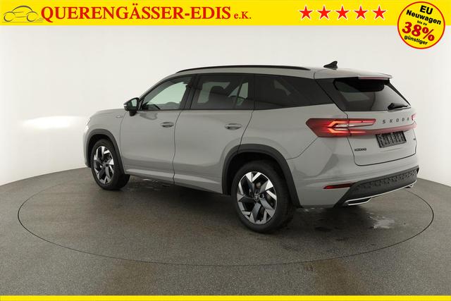 Skoda Kodiaq 2.0 TSI 150 kW 4x4 Sportline DSG Sportline, Pano, AHK, Navi, Matrix, Canton, Side, FS-beheizbar, el. Klappe, Kamera, 19-Zoll, 5 J.-Garantie 
