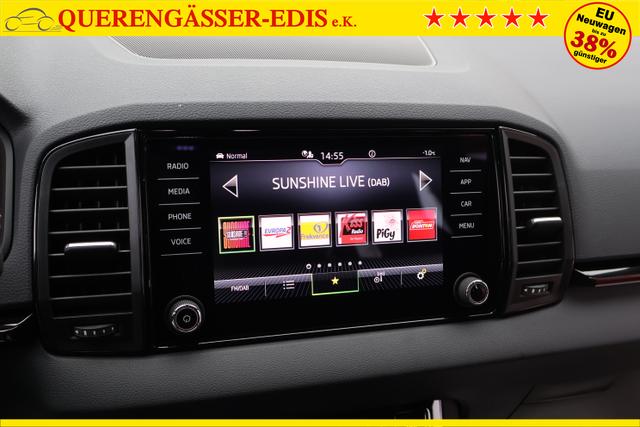 Skoda Karoq 1.5TSI DSG "Sportline" *Matrix*Navi*LKH+SHZ v+h*FSH*Canton"360" 