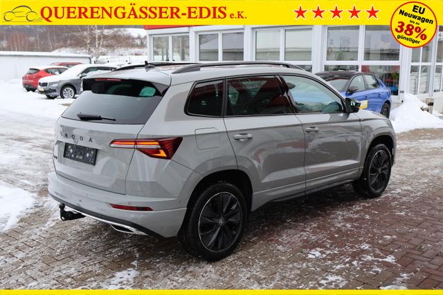 Skoda Karoq 1.5TSI DSG "Sportline" *AHK*el. Heckk.*Matrix*SHZ v+h*LKH*FSH* 