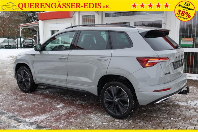 Skoda Karoq 1.5TSI DSG "Sportline" *AHK*el. Heckk.*Matrix*SHZ v+h*LKH*FSH* 
