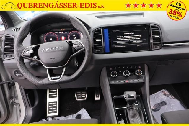 Skoda Karoq 1.5TSI DSG "Sportline" *AHK*el. Heckk.*Matrix*SHZ v+h*LKH*FSH* 
