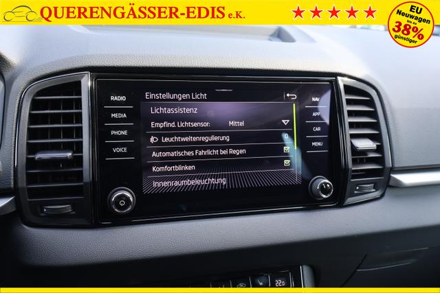Skoda Karoq 1.5TSI "Classic" *AHK*SHZ v+h*LKH + FSH*Kessy+el. HK* 