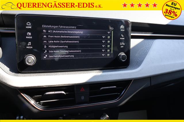 Skoda Scala 1.5TSI "Dynamic" *AHK*Matrix*ACC*Kessy+el. HK*SHK+LKH* 