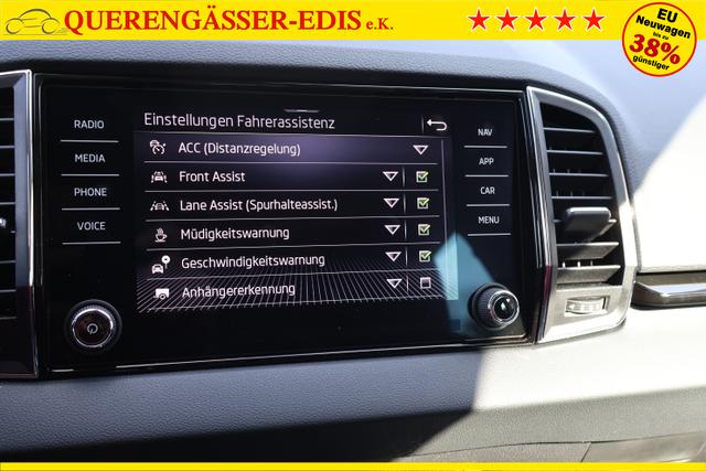 Skoda Karoq 1.5TSI DSG "TopSelection" *AHK*Kessy*SHZ v+h*LKH*FSH*ACC* 