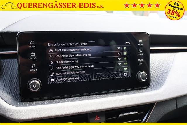 Skoda Scala 1.5TSI "Dynamic" *AHK*Kessy+el. HK*SHK+LKH* 