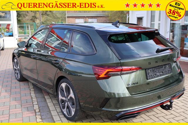 Skoda Octavia Combi 2.0TSI DSG "RS" Khaki Gr&uuml;n*PANO*AHK*19" 
