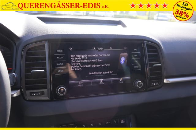 Skoda Karoq 1.5TSI DSG "Classic" *AHK*SHZ v+h*LKH + FSH*Kessy+el. HK* 