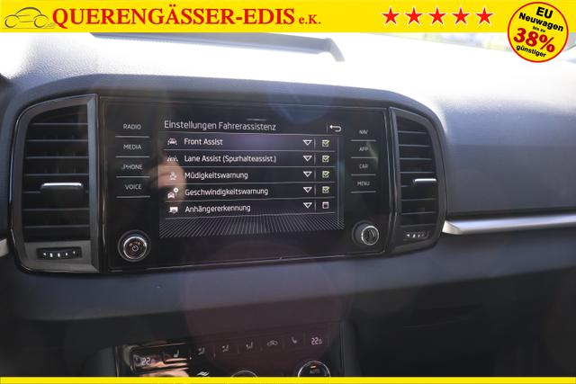 Skoda Karoq 1.5TSI DSG "Classic" *AHK*SHZ v+h*LKH + FSH*Kessy+el. HK* 