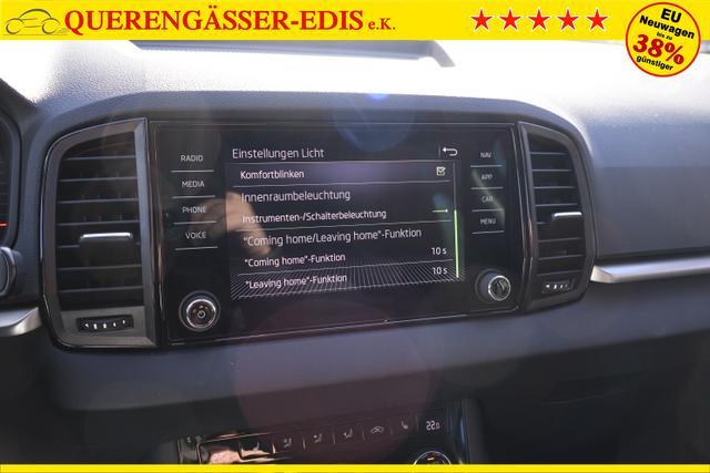Skoda Karoq 1.5TSI DSG "Classic" *AHK*SHZ v+h*LKH + FSH*Kessy+el. HK* 
