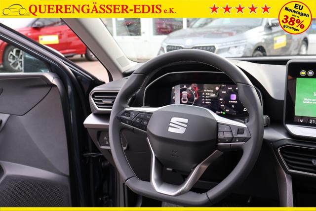 Seat Leon Sportstourer ST 1.5 eTSI DSG "Style" *Matrix*ACC*SHK+LKH*Kessy* 