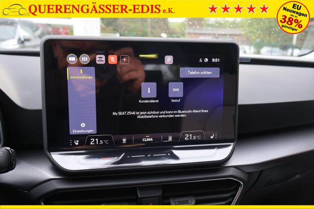 Seat Leon Sportstourer ST 1.5 eTSI DSG "Style" *Matrix*ACC*SHK+LKH*Kessy* 