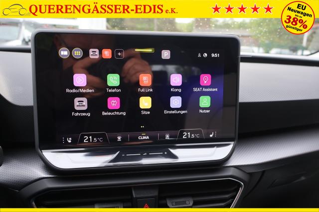 Seat Leon Sportstourer ST 1.5 eTSI DSG "Style" *Matrix*ACC*SHK+LKH*Kessy* 