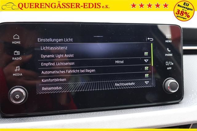 Skoda Kamiq 1.5TSI DSG "Dynamic" *AHK*Matrix*Kessy + el. HK*SHZ*FSH*LKH* 