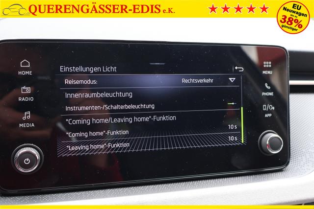 Skoda Kamiq 1.5TSI DSG "Dynamic" *AHK*Matrix*Kessy + el. HK*SHZ*FSH*LKH* 