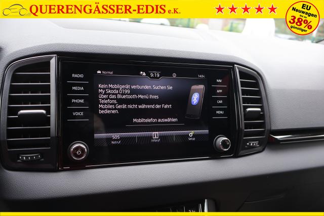 Skoda Karoq 1.5TSI DSG "Sportline" *Matrix*Navi*LKH+SHZ v+h*FSH*Canton"360" 