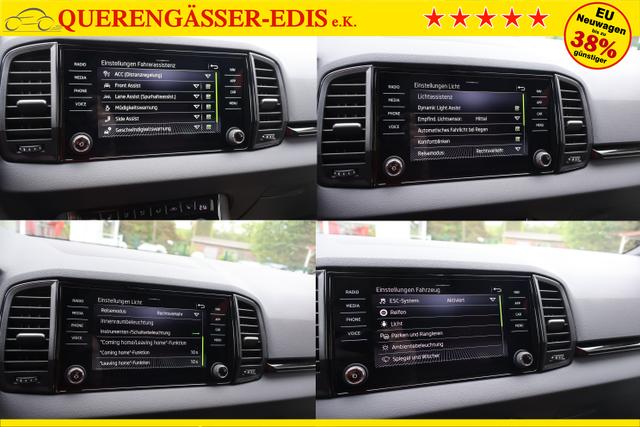 Skoda Karoq 1.5TSI DSG "Sportline" *Matrix*Navi*LKH+SHZ v+h*FSH*Canton"360" 