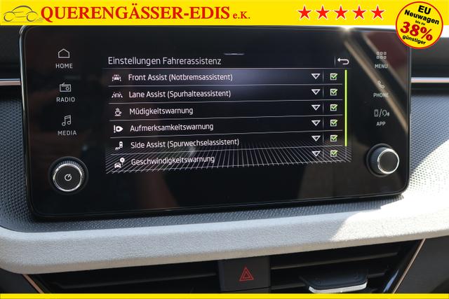 Skoda Kamiq 1.5 TSI "Dynamic" *AHK*Kessy+el. HK*SHZ+LKH* 