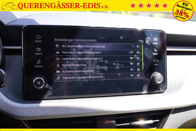 Skoda Kamiq 1.5 TSI "Dynamic" *AHK*ACC*Kessy+el. HK*SHZ+LKH+FSH*18" ALU* 
