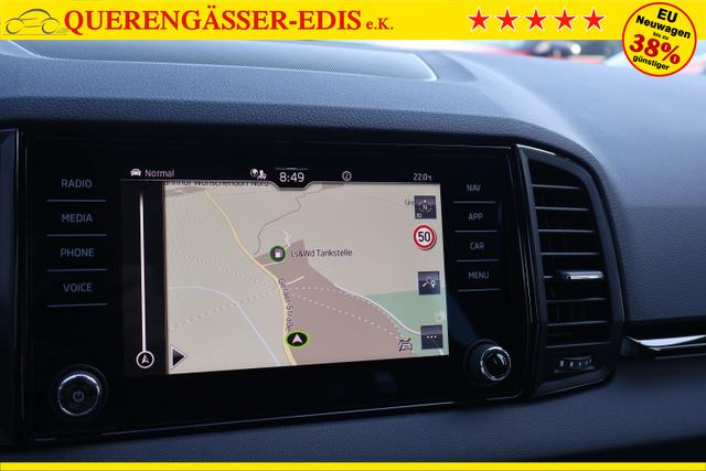 Skoda Karoq 1.5TSI DSG "Sportline" *Matrix*Navi*LKH+SHZ v+h*FSH*Canton"360" 