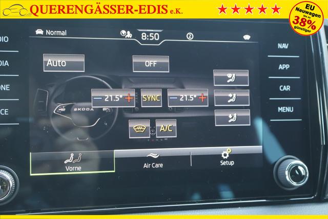 Skoda Karoq 1.5TSI DSG "Sportline" *Matrix*Navi*LKH+SHZ v+h*FSH*Canton"360" 