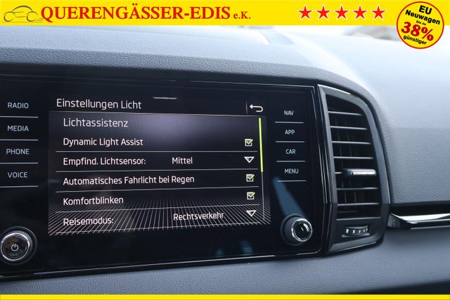 Skoda Karoq 1.5TSI DSG "Sportline" *Matrix*Navi*LKH+SHZ v+h*FSH*Canton"360" 