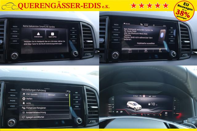 Skoda Karoq 1.5TSI DSG "Sportline" *Matrix*Navi*LKH+SHZ v+h*FSH*Canton"360" 