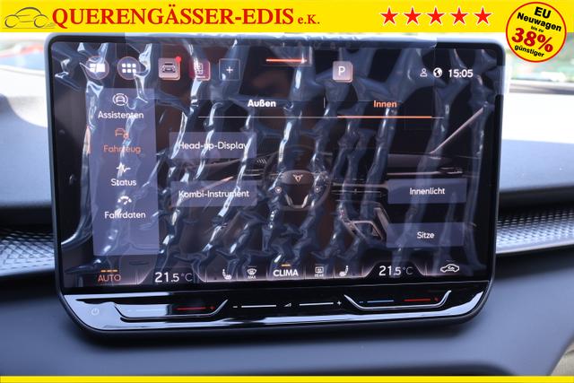 Cupra Terramar 1.5 eTSI DSG *Matrix+*el.Sportsitze*AHK*Navi*Kessy+el.HK*360&deg;+PL* 
