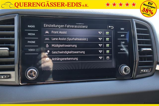 Skoda Karoq 1.5TSI "130LET" *Varioflex*AHK*SHZ v+h*el. Heckkl.*LKH*FSH* 