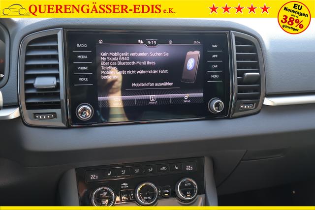 Skoda Karoq 1.5TSI DSG *AHK*Kessy*SHZ+LKH*Klima* 