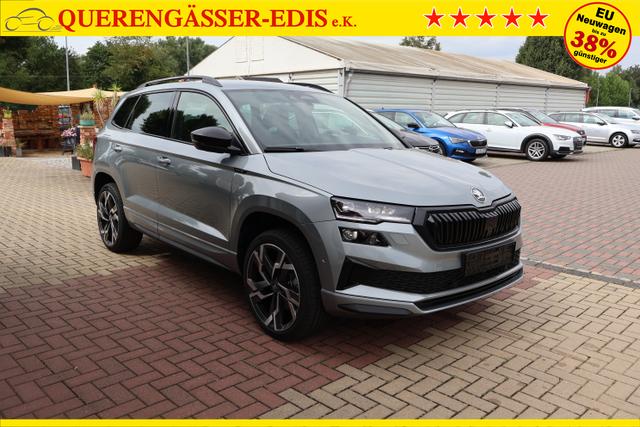 Skoda Karoq 1.5TSI DSG "Sportline" *Matrix*Navi*Kessy+el.HK*AHK*LKH*FSH*SHZ v+h* 