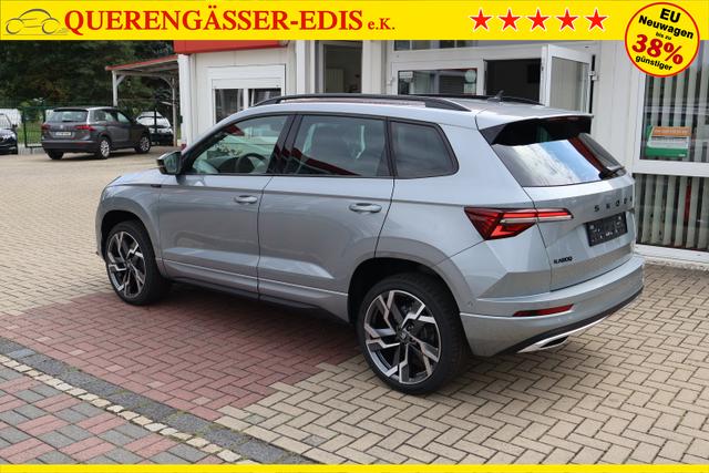 Skoda Karoq 1.5TSI DSG "Sportline" *Matrix*Navi*Kessy+el.HK*AHK*LKH*FSH*SHZ v+h* 