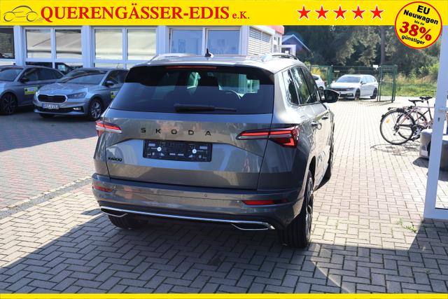 Skoda Karoq 1.5TSI DSG "Sportline" *Matrix*Navi*Kessy+el.HK*AHK*LKH*FSH*SHZ v+h* 