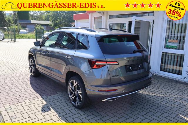 Skoda Karoq 1.5TSI DSG "Sportline" *Matrix*Navi*Kessy+el.HK*AHK*LKH*FSH*SHZ v+h* 