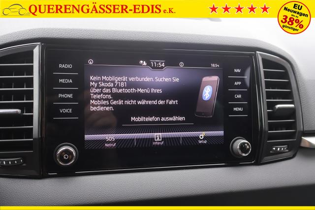 Skoda Karoq 1.5TSI DSG "Selection" *ACC*AHK*el. HK*Kessy*SHZ+LKH*Klima* 