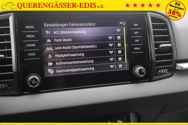 Skoda Karoq 1.5TSI DSG "Selection" *ACC*AHK*el. HK*Kessy*SHZ+LKH*Klima* 