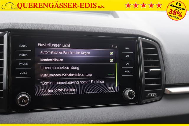 Skoda Karoq 1.5TSI DSG "Selection" *ACC*AHK*el. HK*Kessy*SHZ+LKH*Klima* 