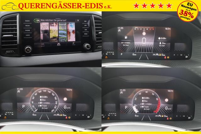 Skoda Karoq 1.5TSI DSG "Selection" *ACC*AHK*el. HK*Kessy*SHZ+LKH*Klima* 