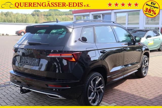 Skoda Karoq 1.5TSI DSG "Sportline" *Matrix*Navi*Kessy+el.HK*AHK*LKH*FSH*SHZ v+h* 