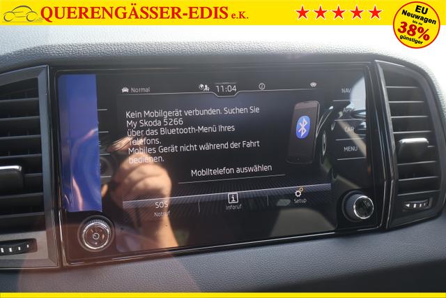 Skoda Karoq 1.5TSI DSG "Sportline" *Matrix*Navi*Kessy+el.HK*AHK*LKH*FSH*SHZ v+h* 
