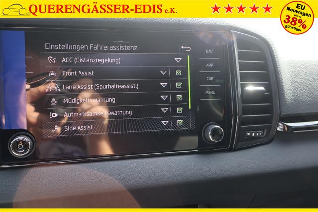 Skoda Karoq 1.5TSI DSG "Sportline" *Matrix*Navi*Kessy+el.HK*AHK*LKH*FSH*SHZ v+h* 