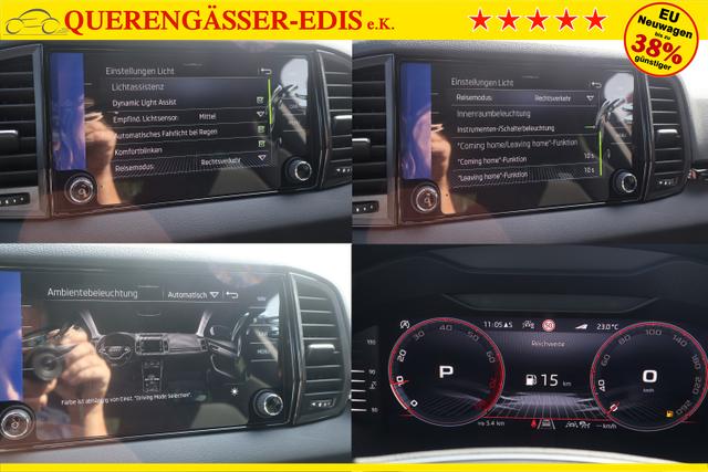 Skoda Karoq 1.5TSI DSG "Sportline" *Matrix*Navi*Kessy+el.HK*AHK*LKH*FSH*SHZ v+h* 
