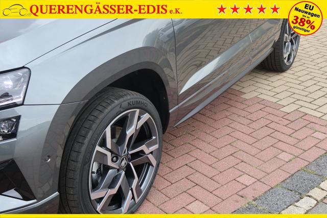 Skoda Karoq 1.5TSI DSG "Sportline" *Matrix*Navi*Kessy+el.HK*AHK*LKH*FSH*SHZ v+h* 